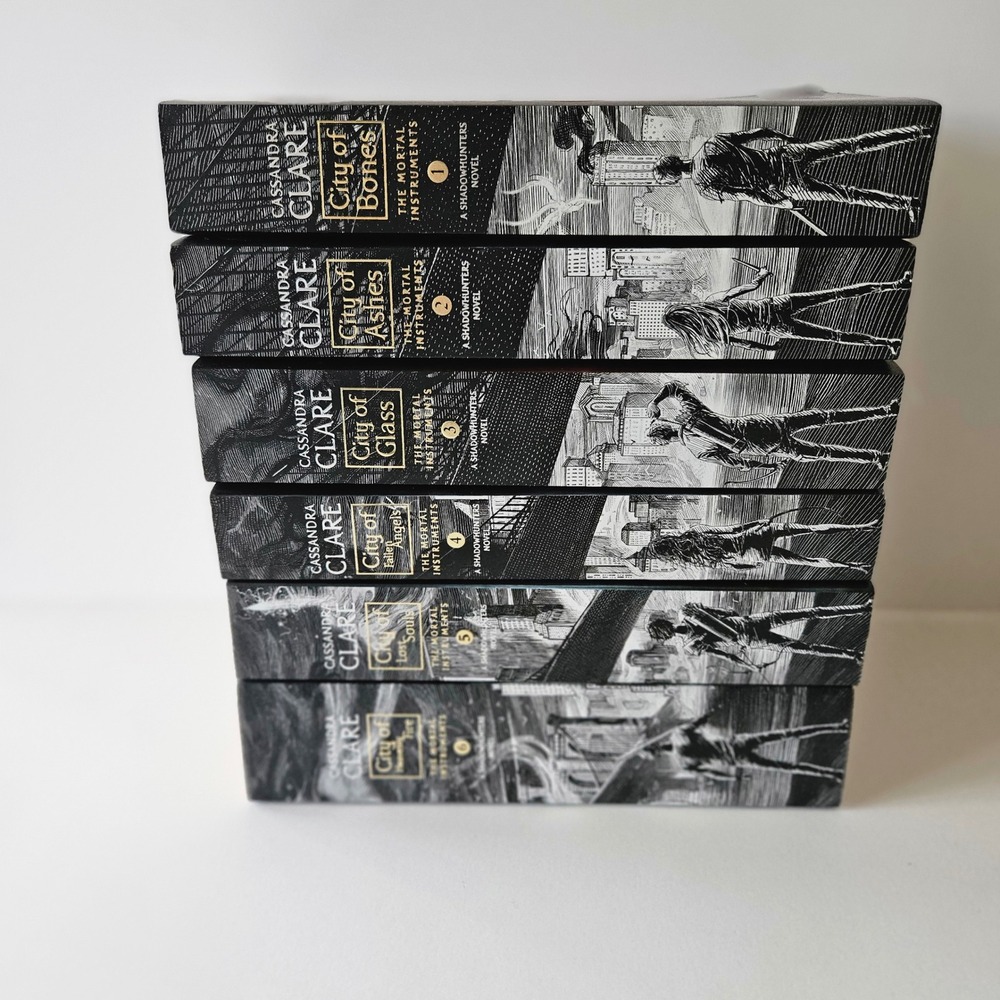 City Of Bones Mortal Instruments Series by Cassandra Clare PB Book LOT of 1-6